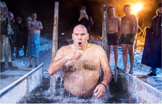 Крещенские купания.