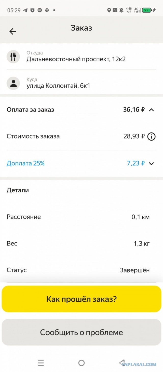 Такси или курьер?