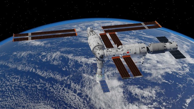 Китай увеличит орбитальную станцию Tiangong в два раза