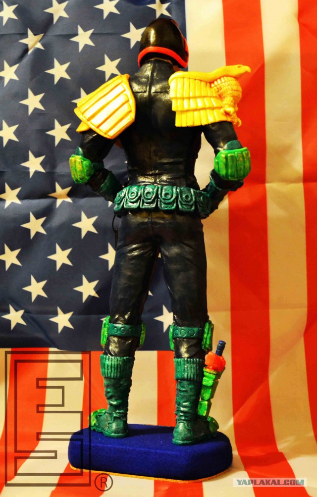 Создание фигурки "JUDGE DREDD"