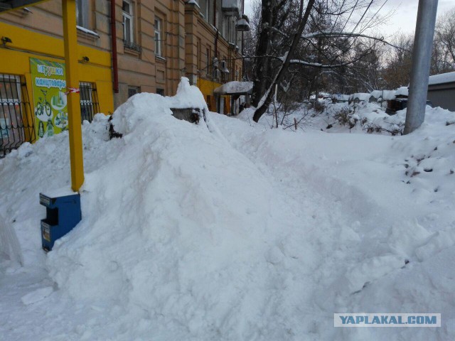 Саратов - город-сугроб