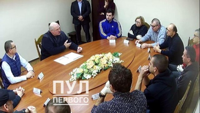 Лукашенко встретился в СИЗО с арестованными белорусскими оппозиционерами