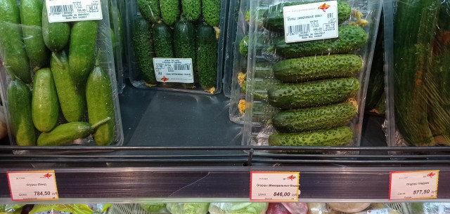 Цены на продукты на ростовском "Центральном рынке"