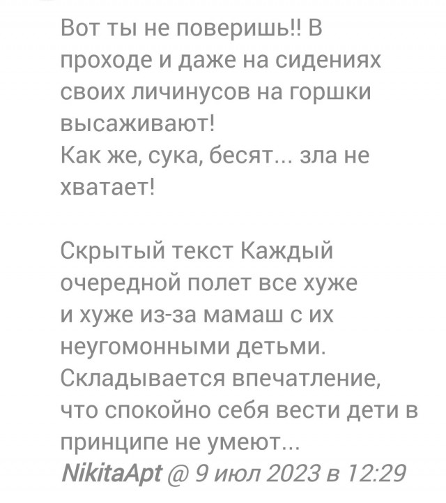 Пассажирке авиакомпании Utair пришлось надеть на голову детский туалетный горшок, чтобы пронести его в салон самолёта бесплатно