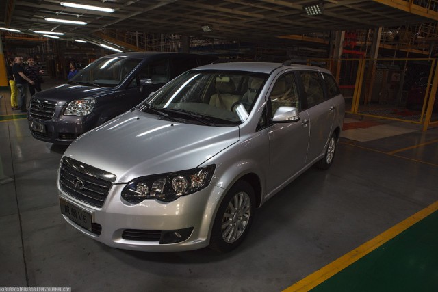 Завод «Chery» в Китае