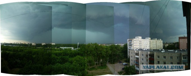В ожидании грозы в Рязани ( 16.06.2015)