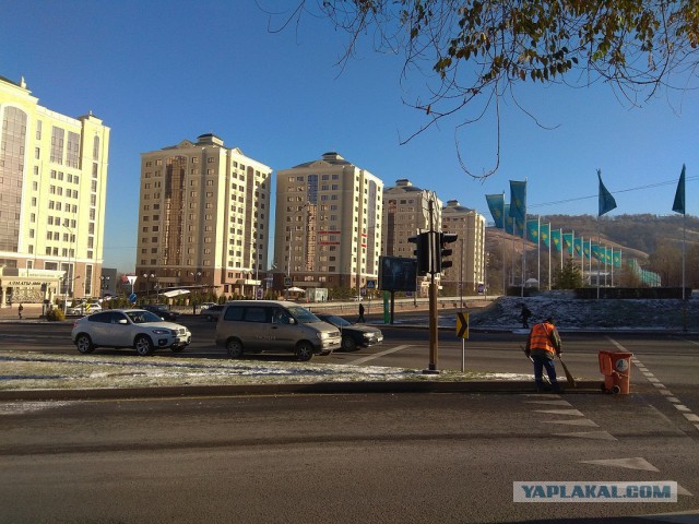 Алматы, Узбекистан, ноябрь 2017 года