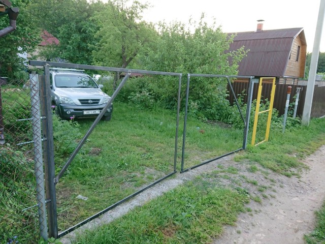 Ворота на даче? Ну, это очень просто