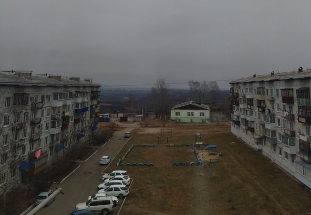 А из нашего окна вот такая красота...