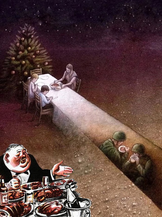 Пока мы отмечали Новый Год дома