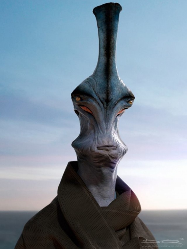 Инопланетяне, разумные и не очень. Концепт арт