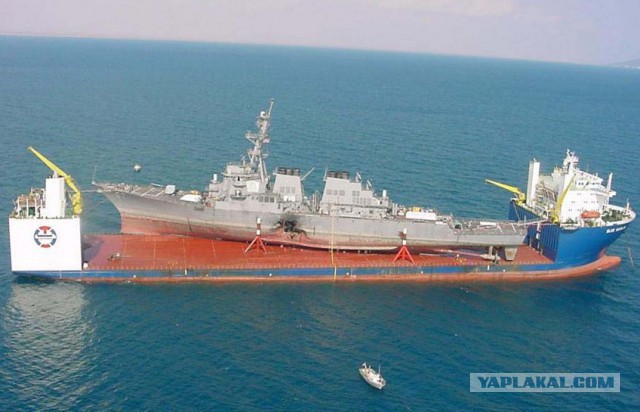 В Одессу прибыл американский военный корабль