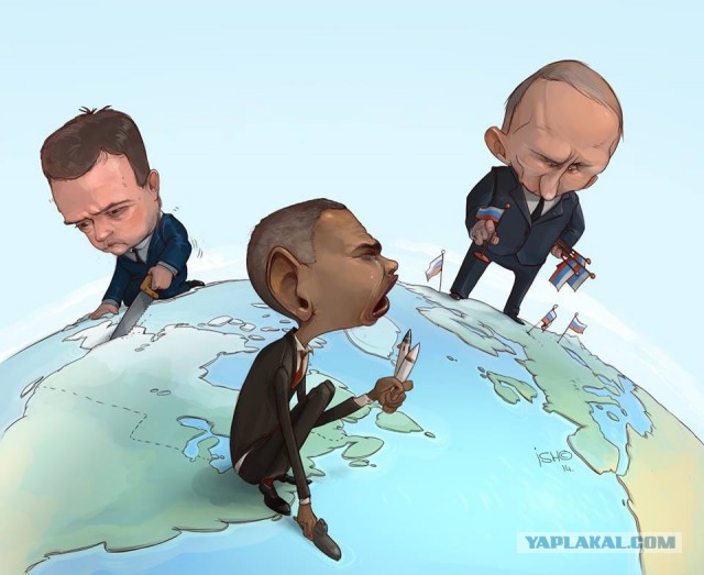 В. В. Путин глазами американских карикатуристов