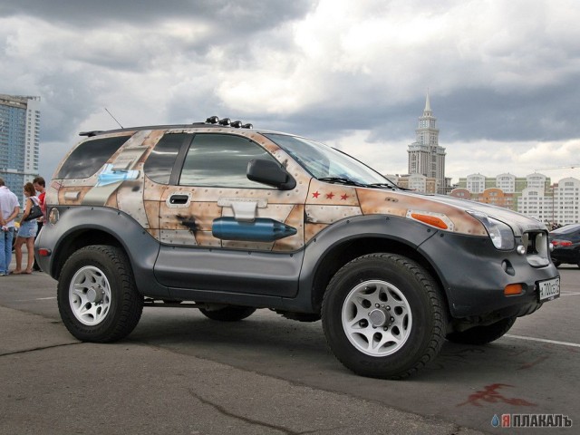 Аэрография автомобиля