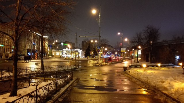 Ночные и вечерние фотографии Москвы