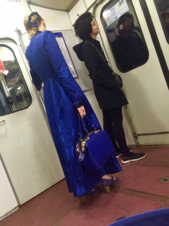 Модники из нашего метро