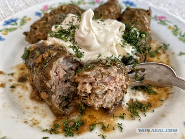 Долма с грибами