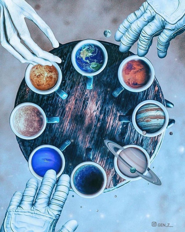 Crazy Art - C днём космонавтики!