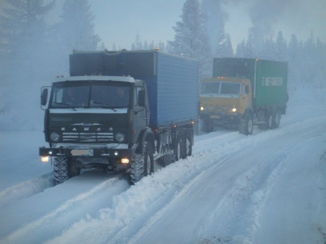 Суровые дороги крайнего севера