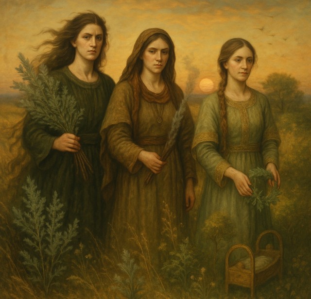 Сказка о трёх сёстрах-полынях.