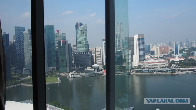 Сингапур. Гостиница "Марина Бэй"