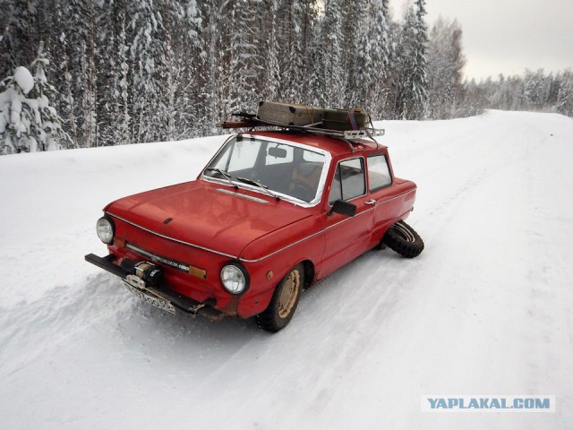 По зимникам на Запорожце