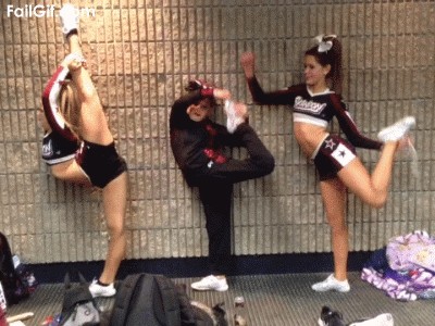 Хорошо поразминались на тренировке