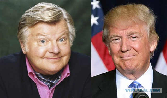 Дональд Трамп: Хватаю их за **зду!