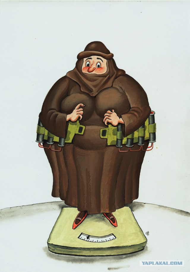 Карикатуры от Сергея Сыченко.