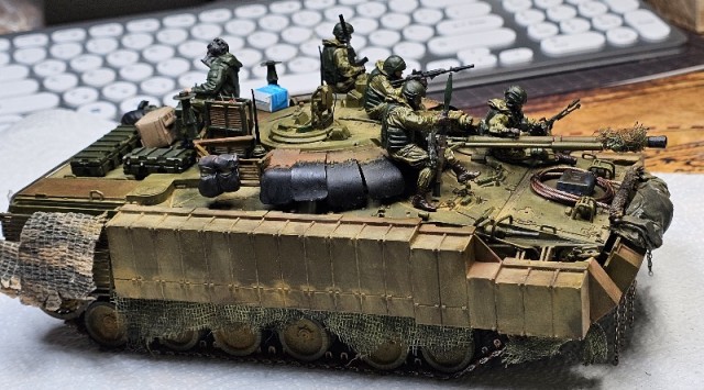 Рукоделия пост. 1/35. БМП-3. Диорама
