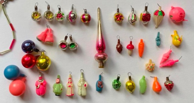 Новогодние украшения СССР