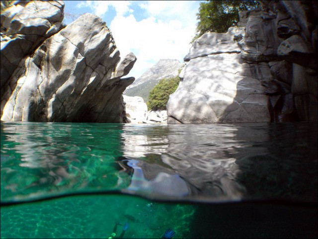 Кристально чистые воды реки Верзаска