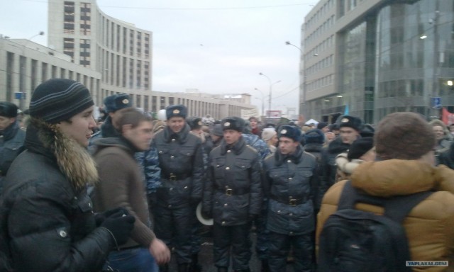Митинг на Проспекте Сахарова 24.12