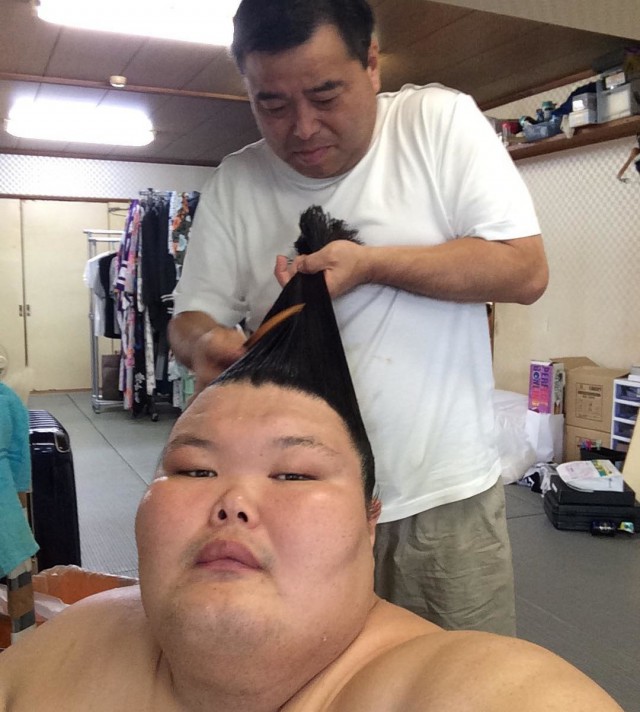 Профессиональный сумоист из России