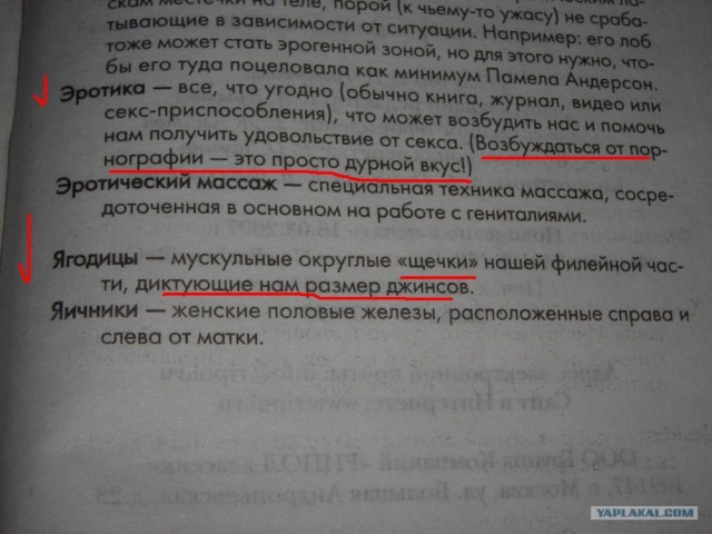 Горячий секс, Секс-словарь!