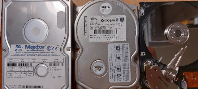 Самые массовые HDD Seagate ST-225