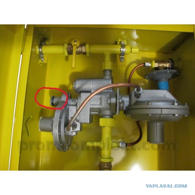 Перемерзает газ