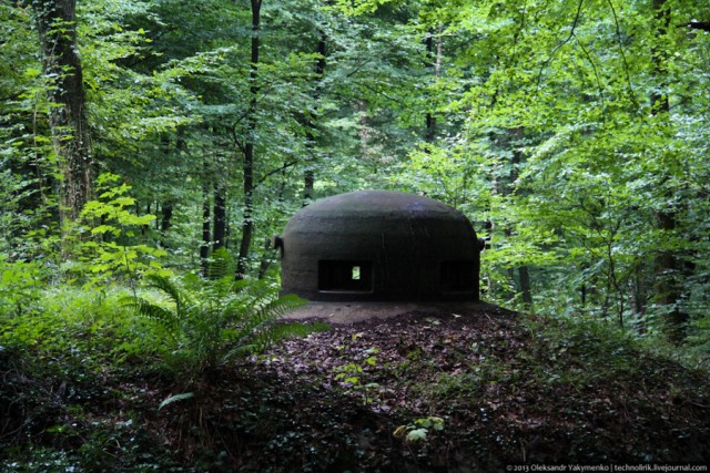 Линия Мажино: подземное убежище в лесах Лотарингии