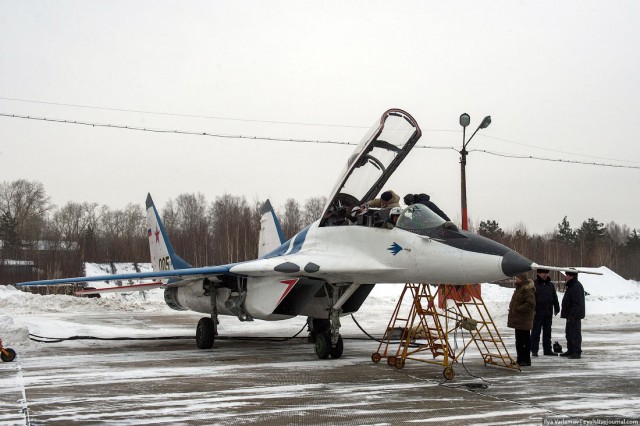 Полет на МИГ-29.