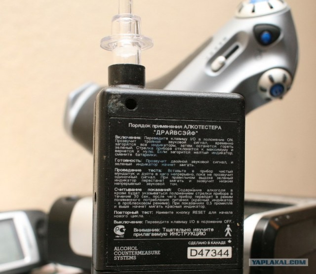 Пятничный тест алкотестеров