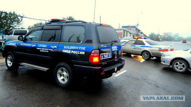 ГАИ во Владивостоке 1995г
