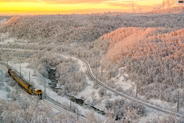 Зимняя железная дорога
