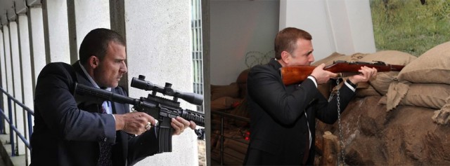 И еще пару похожих знаменитостей.