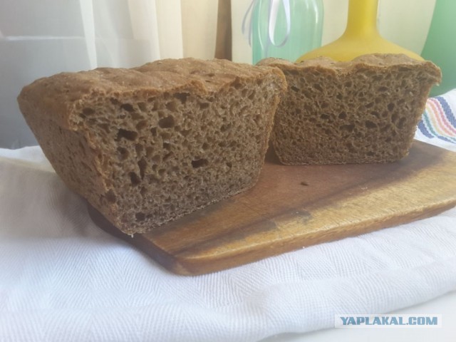 Хлеб заливной с солодом и ржаной мукой