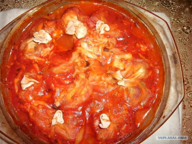 Томатный суп с грибами