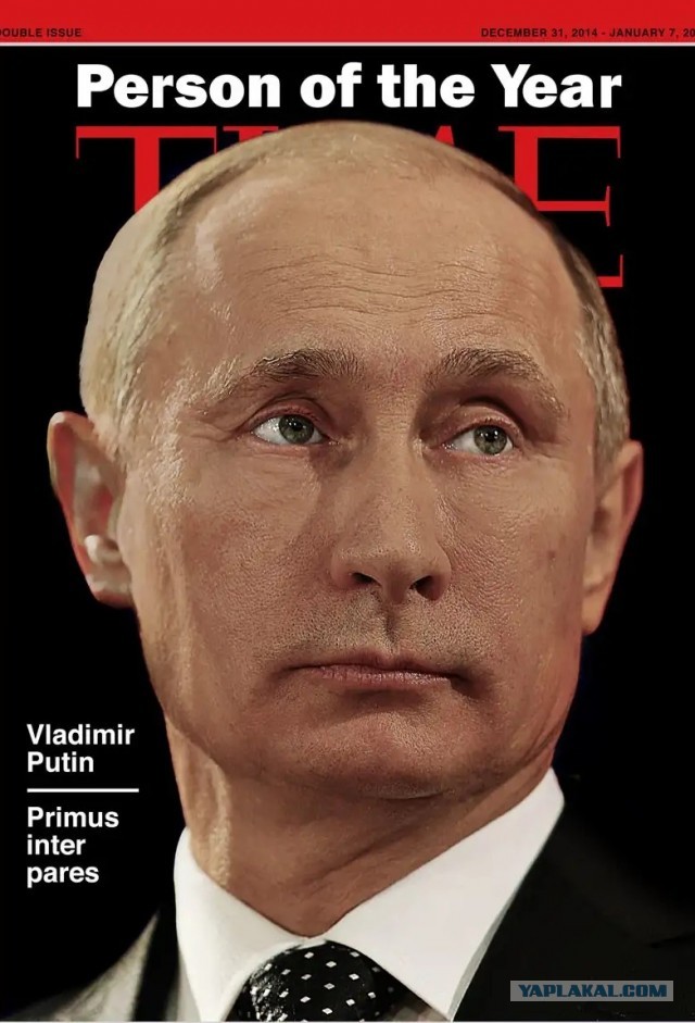 Навальный на обложке TIME «Человек которого боится Путин.»