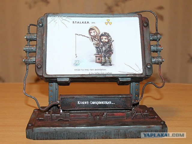 Фоторамка в стилистике загрузочного экрана "S.T.A.L.K.E.R."