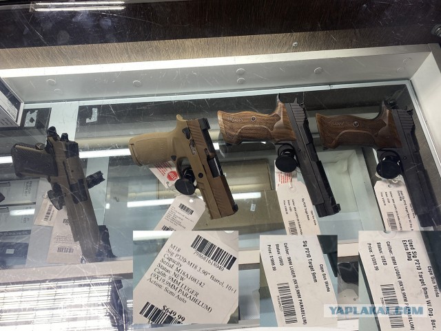 Оружейный магазин в США