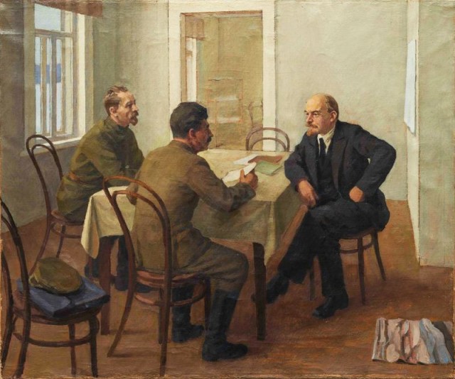 Жизнь Дзержинского в живописи и скульптуре