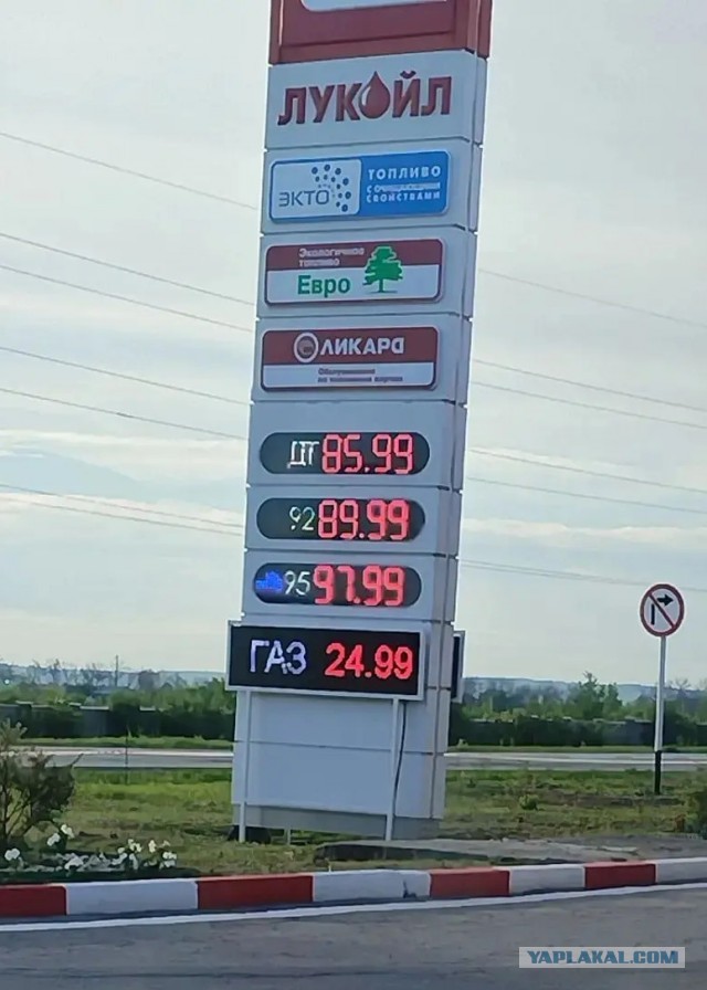 Цены на топливо. Москва